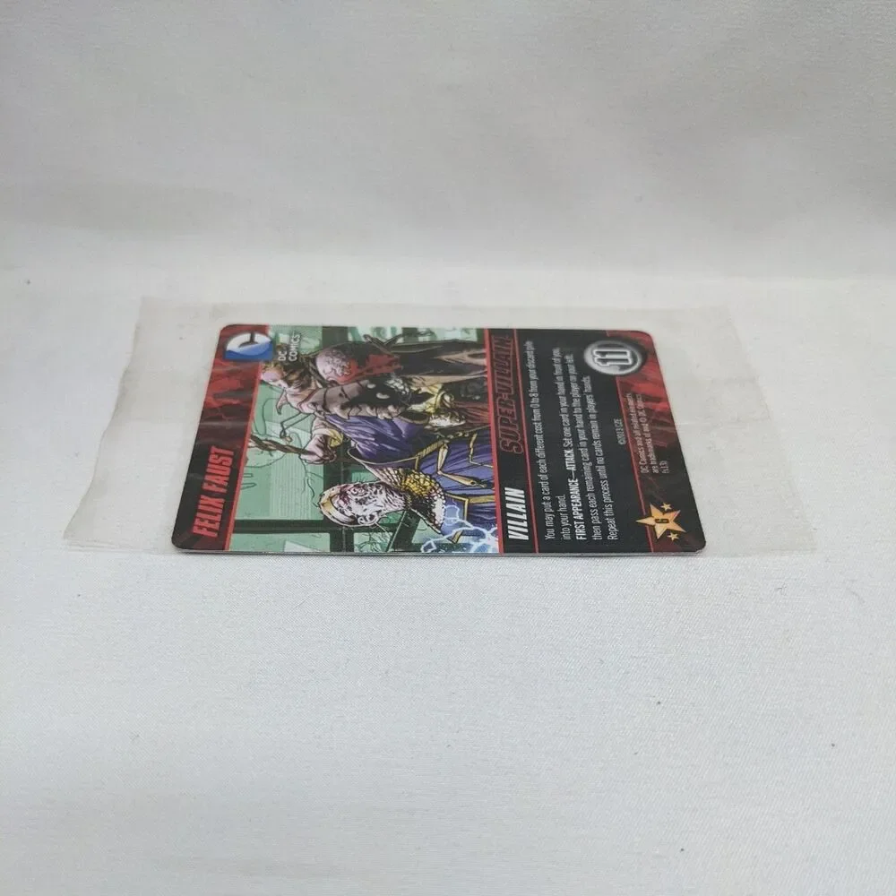 DC Comics Deck Building Felix Faust Promo Super-Villain Card